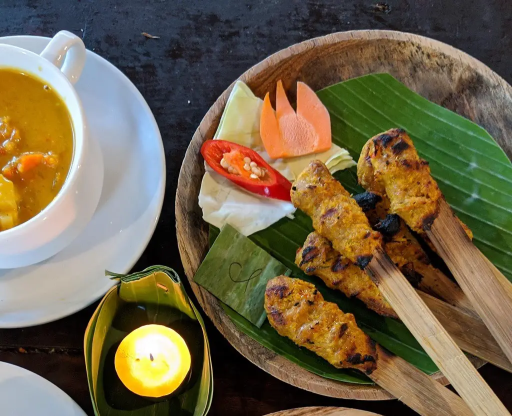 An indonesian style satay, Sate Lilit