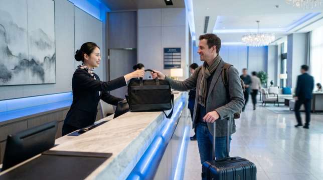 Lost at a hotel, an attraction, a metro station or an airport
