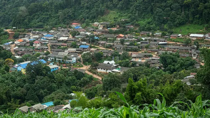 บ้านม้งแม่สาใหม่