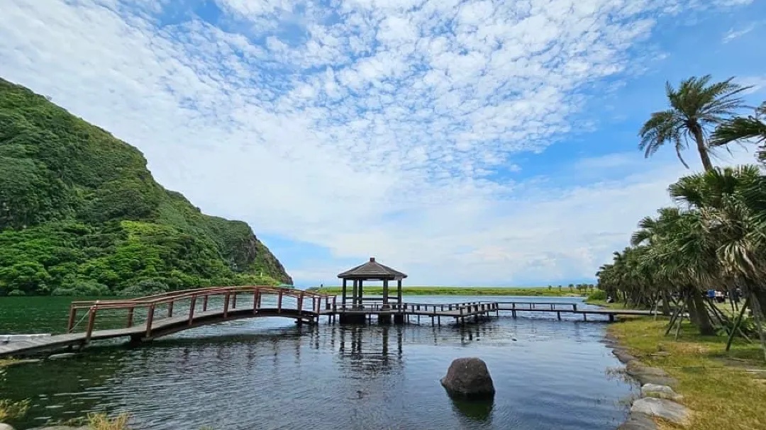 龜山島景點 #2 龜尾湖