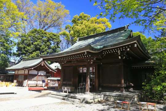川越冰川神社簡介