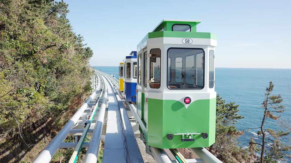 부산 여행, 해운대블루라인파크