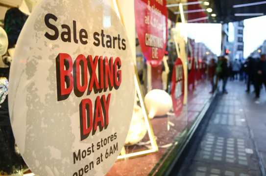 Boxing Day และ January Sales - เคาท์ดาวน์ลอนดอน