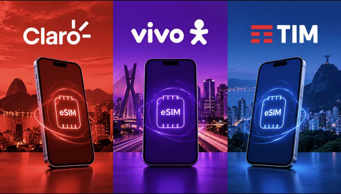 eSIM Brasil: como converter chip na Claro, Vivo e TIM. 