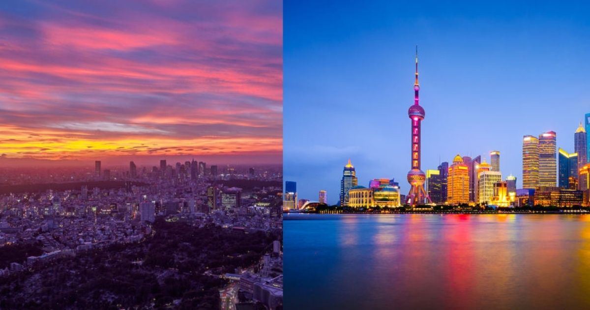China vs. Japan: which has the best cities