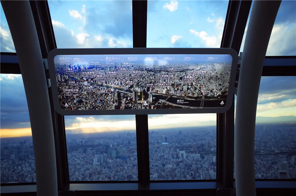 view from Tokyo Skytree