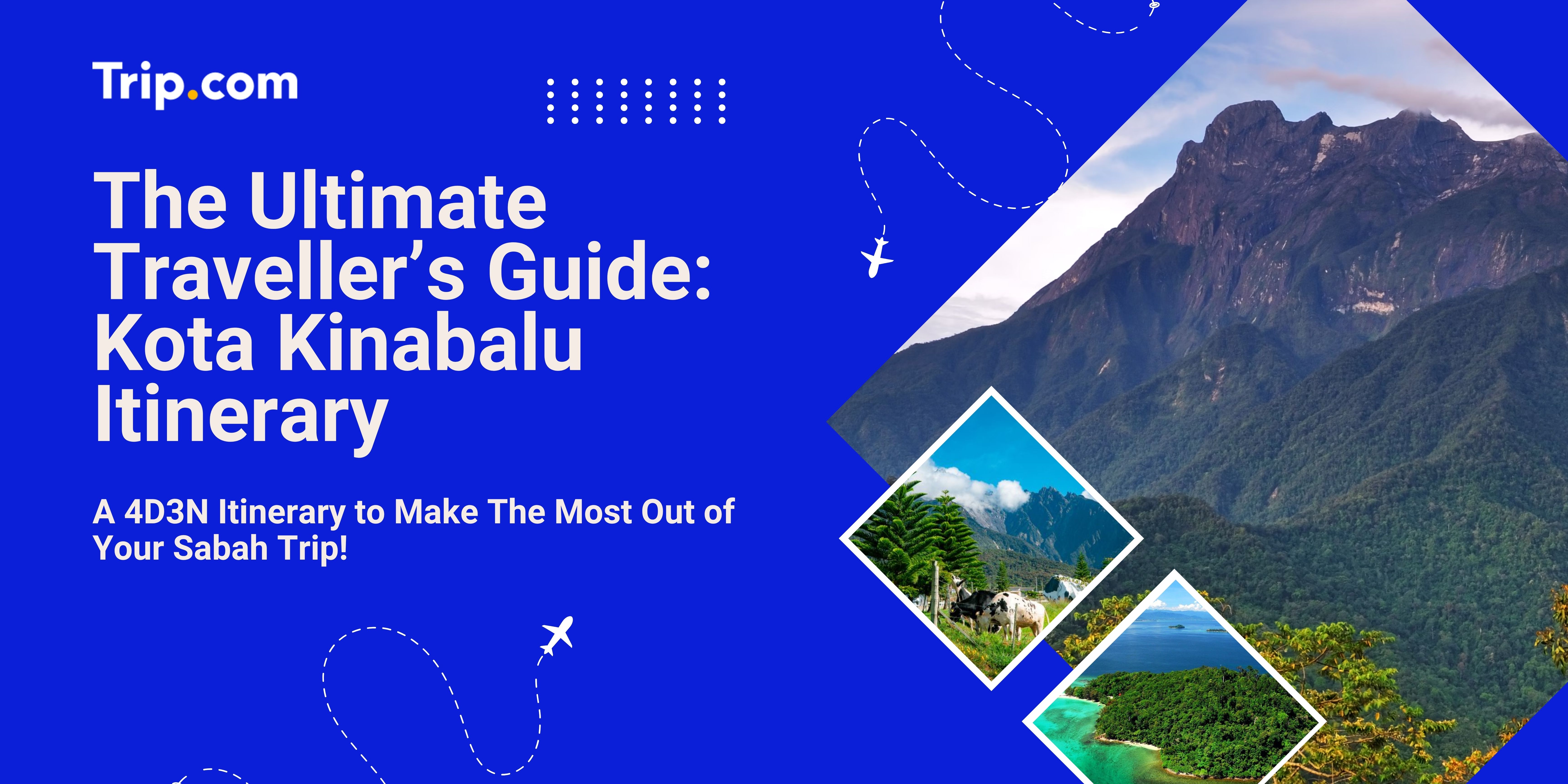 title card; Kota Kinabalu Itinerary