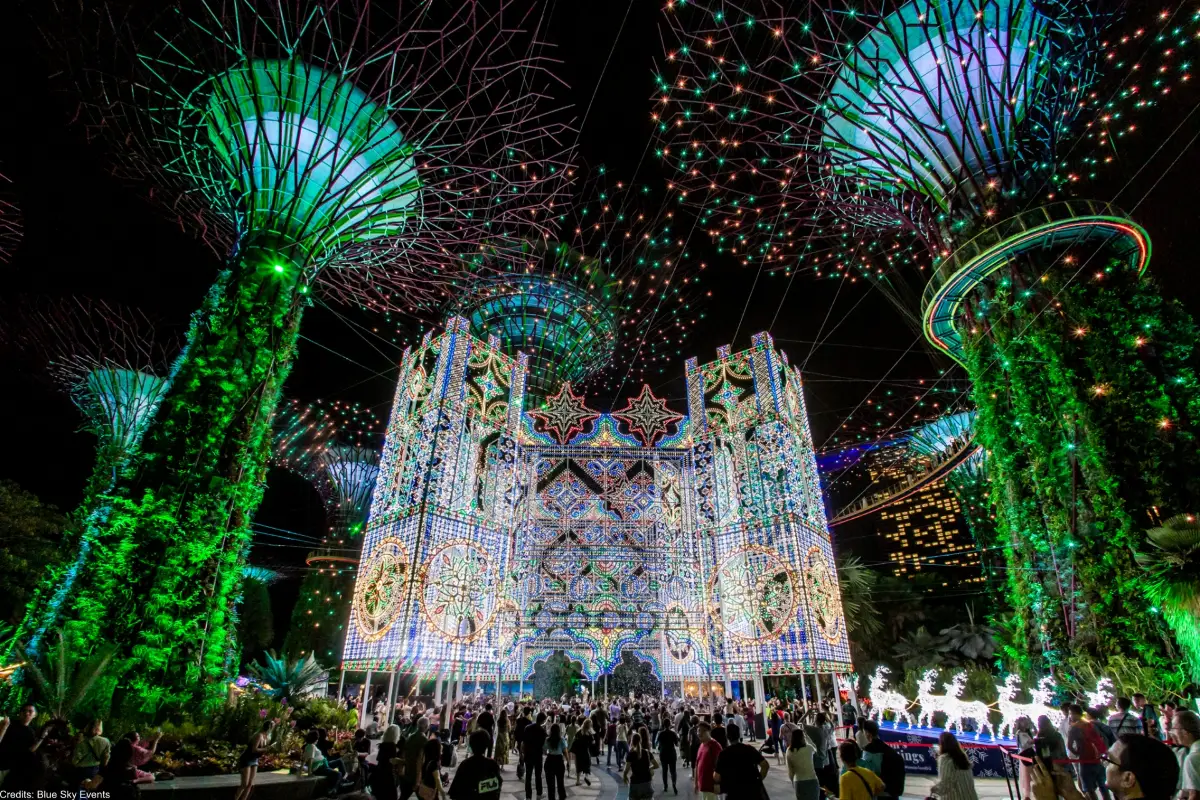 Christmas wonderland in Singapore