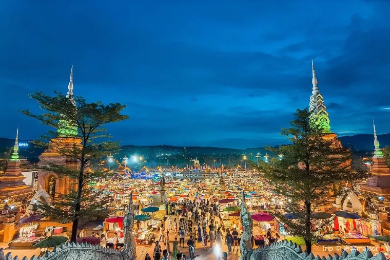 ตลาดกลางคืนสิบสองปันนา