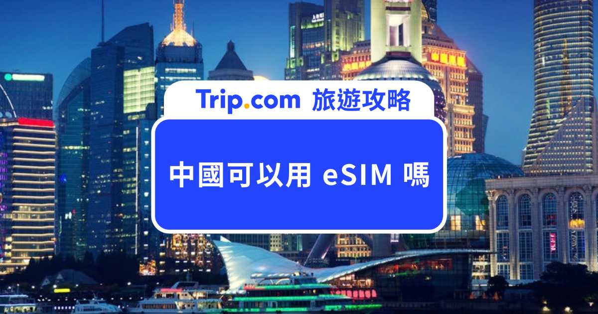 中國可以用 eSIM 嗎？eSIM 購買、設定、VPN 與手機支援一次看