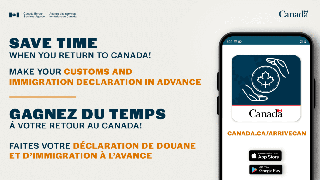 Canada Advance Declaration (CAD) คือ