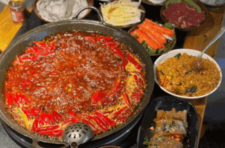 충칭 훠궈 매운맛