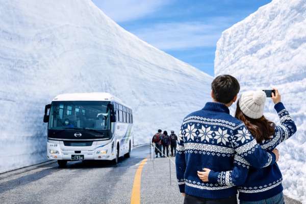 立山黑部阿爾卑斯山脈路線一日遊