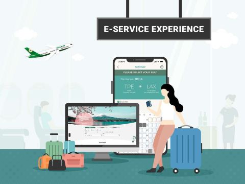 เช็คอินออนไลน์ Eva Air