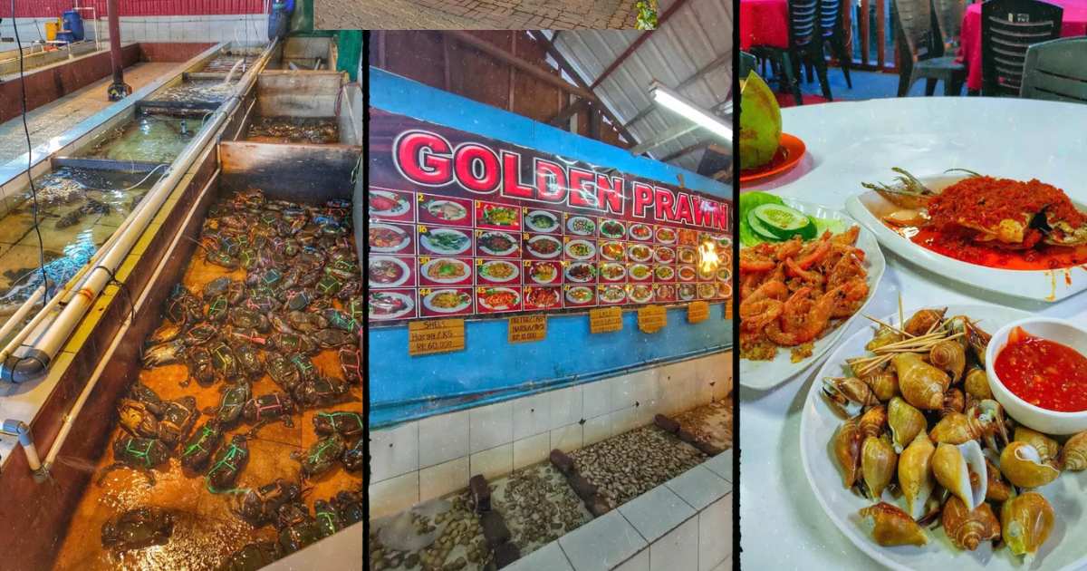 food selection at Golden Prawn 933
