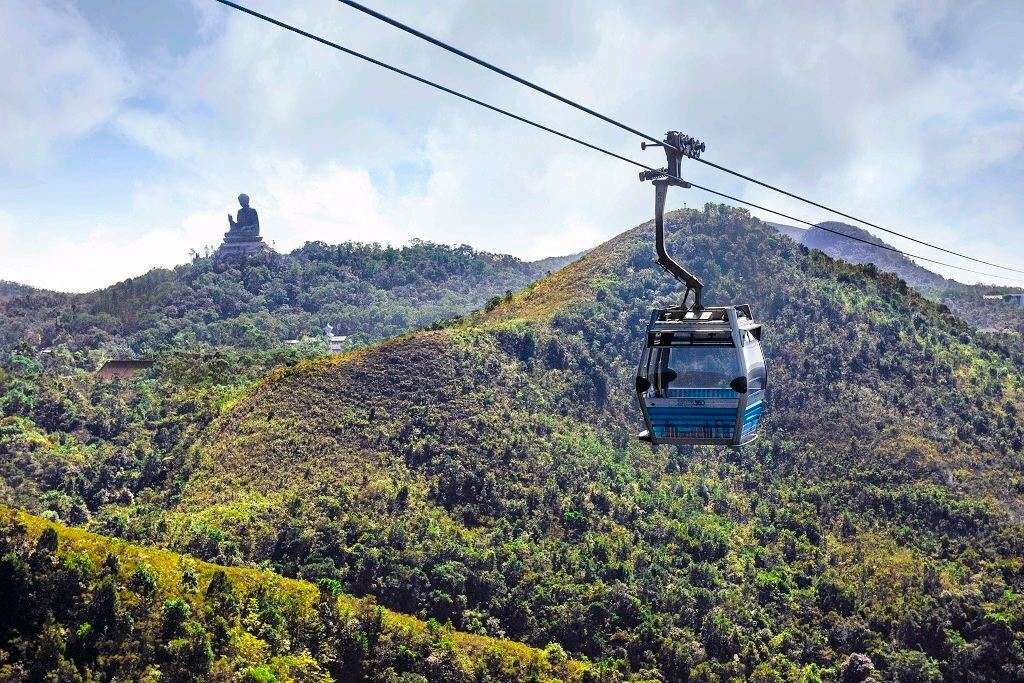 Карта Гонконга, район