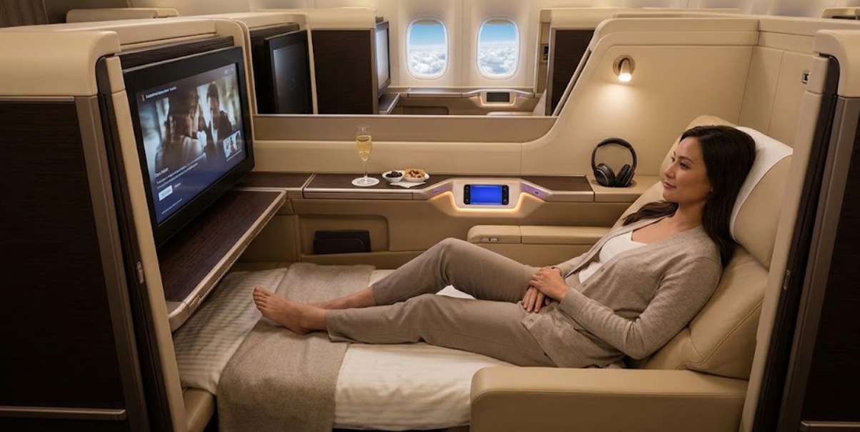 Korean Airlines Business Class In-Flight Experience