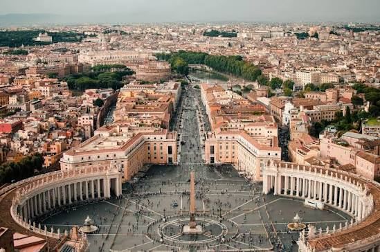 Near The Vatican City