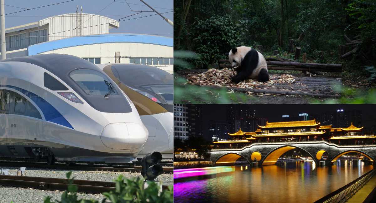 ราคาตั๋วรถไฟซีอานไปเฉิงตู