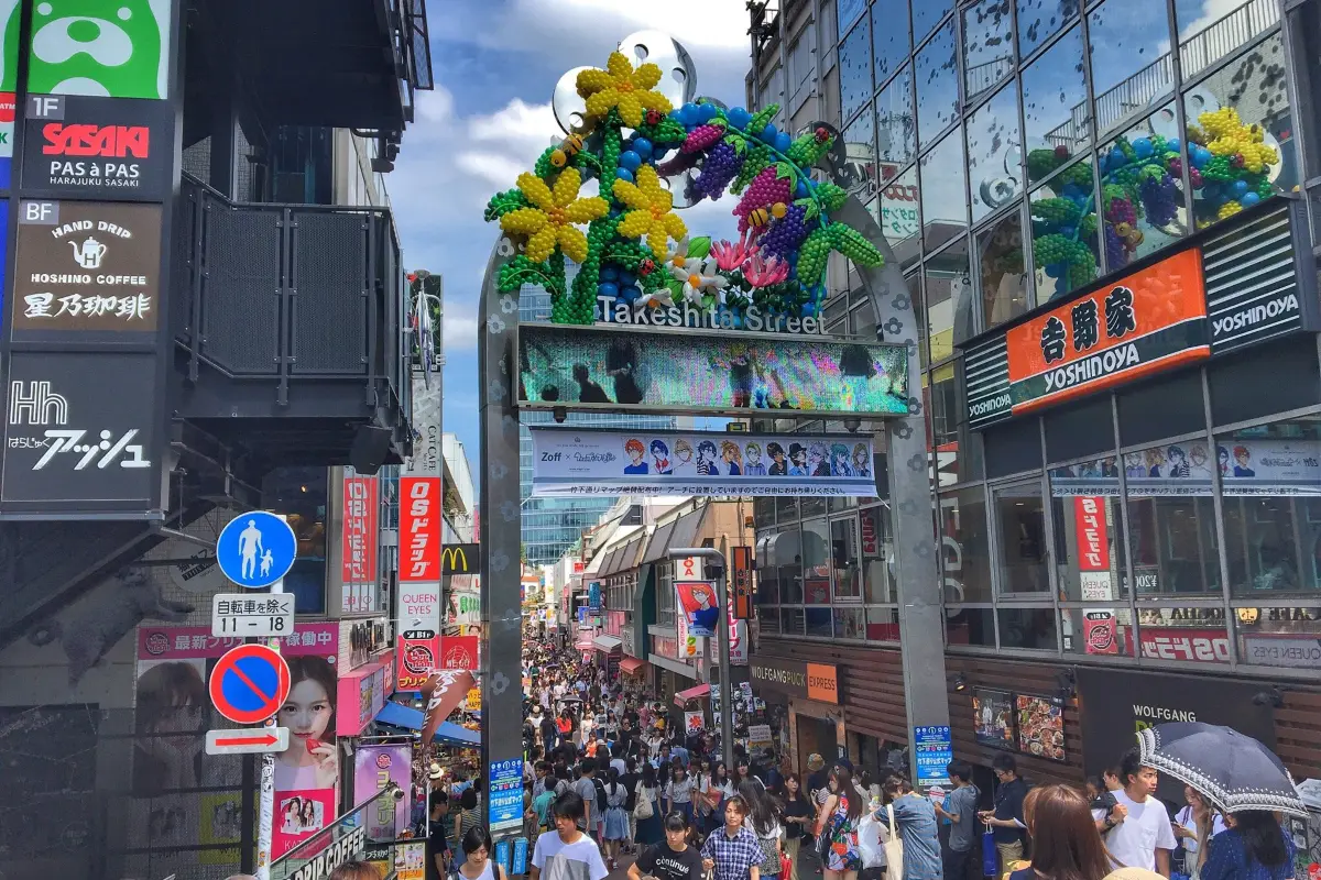 Takeshita Street entrance