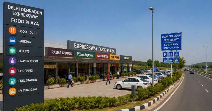 Delhi-Dehradun Expressway Roadside Amenities