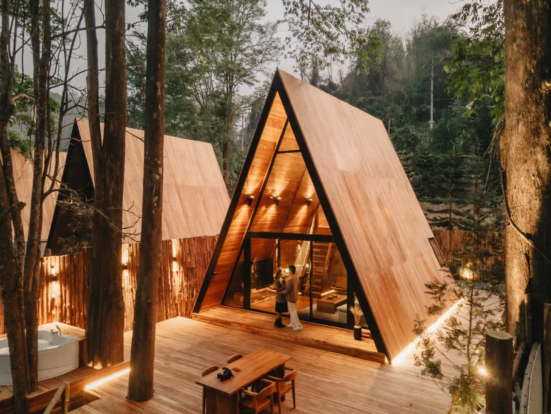 ที่พักแม่แตง-ลากอม วิลเลจ