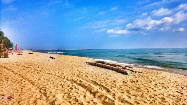 A popular beach in Kuala Terengganu