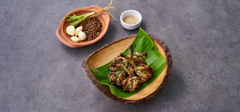 ไก่ทอดมะแขว่น