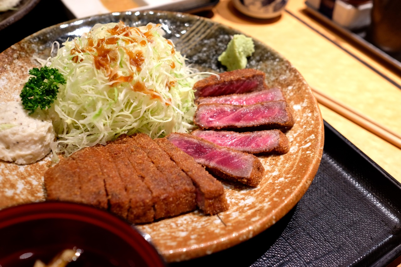 A delicious beef steak dish