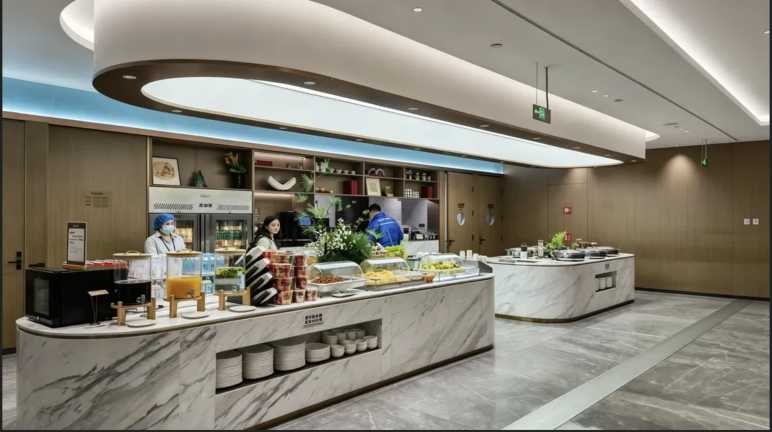 Buffet nella lounge
