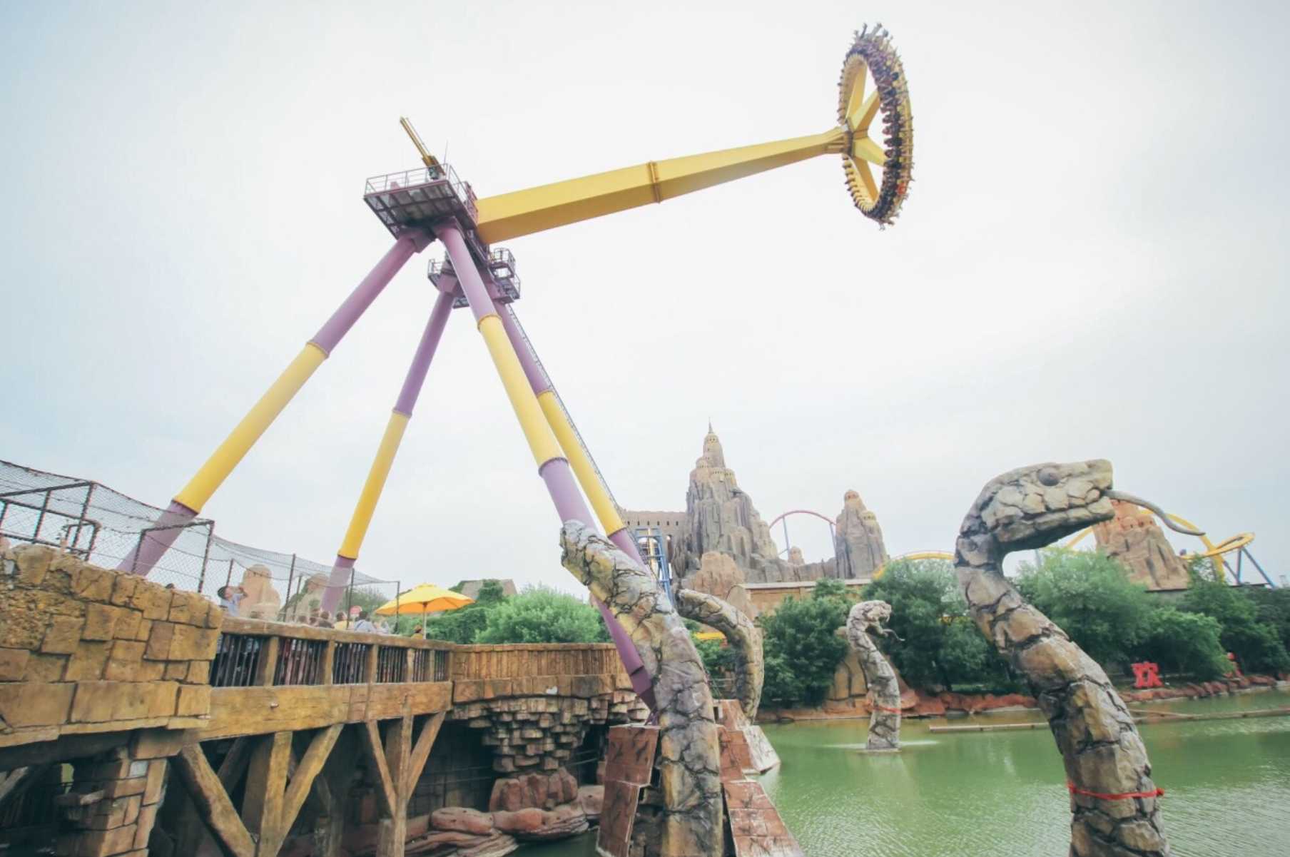 北京歡樂谷必玩設施｜太陽神車