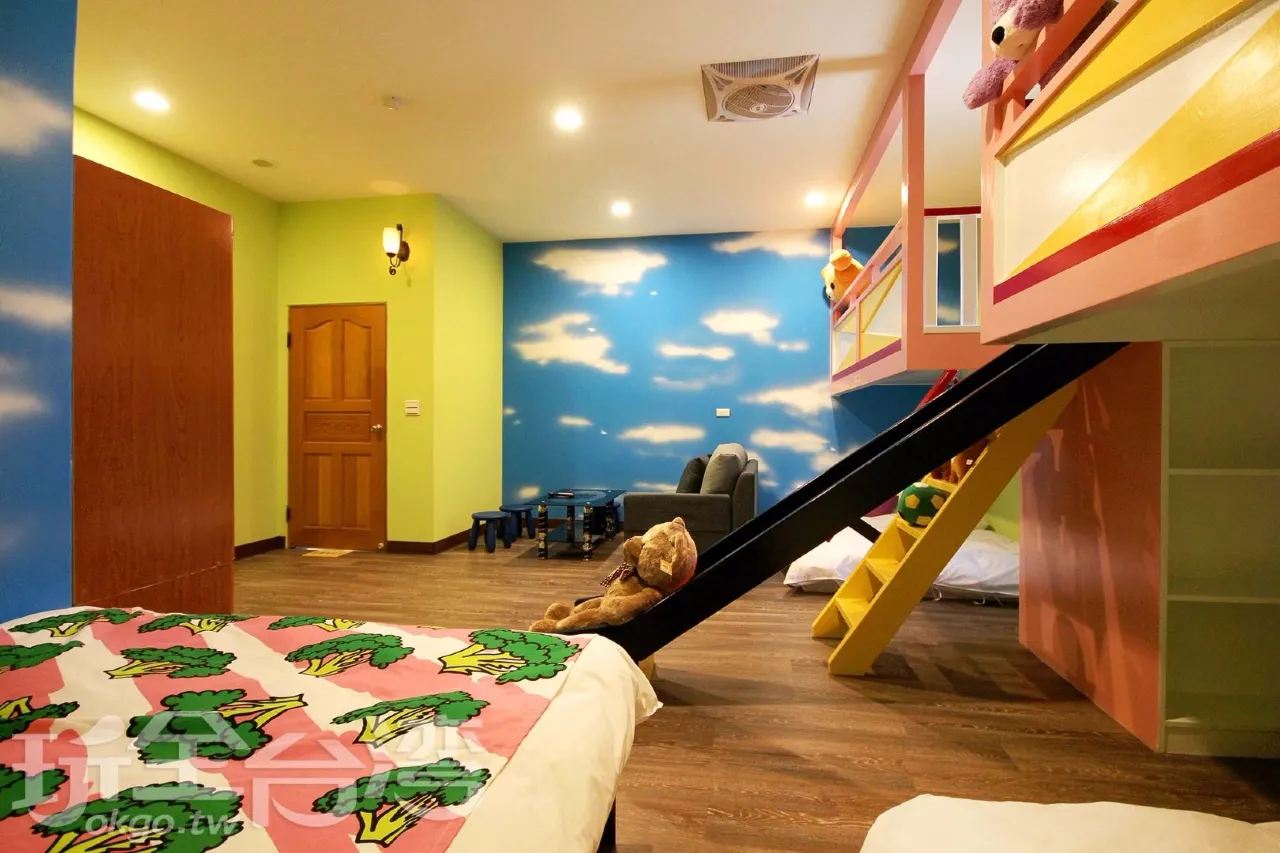 九族文化村住宿｜南投九族日月花嫁渡假屋