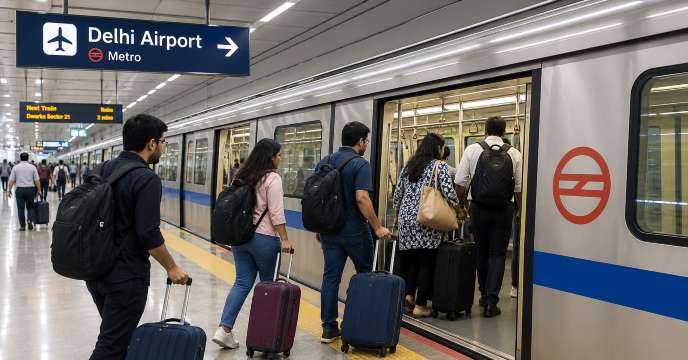 Delhi Airport Metro