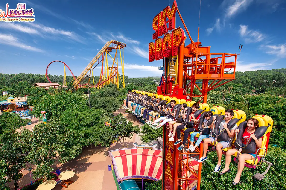 長隆歡樂世界, 機動遊戲,  必玩遊樂設施