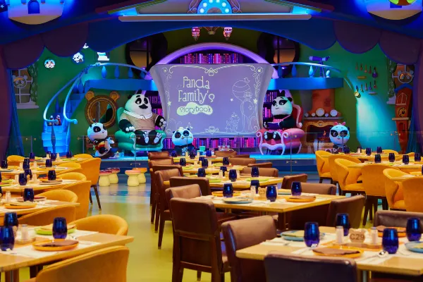 廣州親子遊, 長隆熊貓酒店熊貓餐廳
