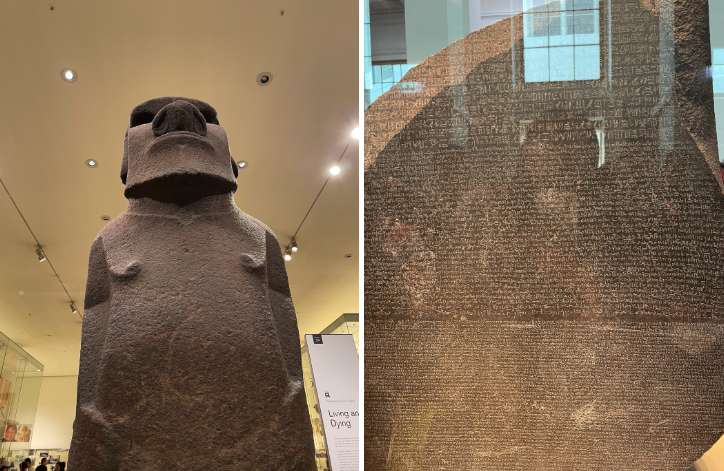 大英博物館 摩艾石像