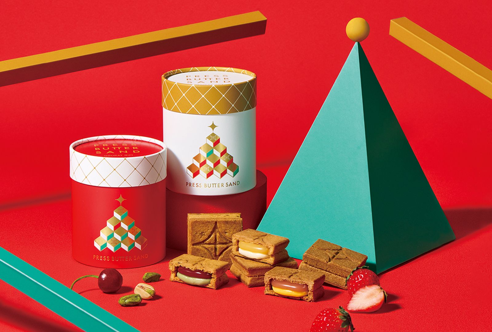 PRESS BUTTER SAND   聖誕禮盒