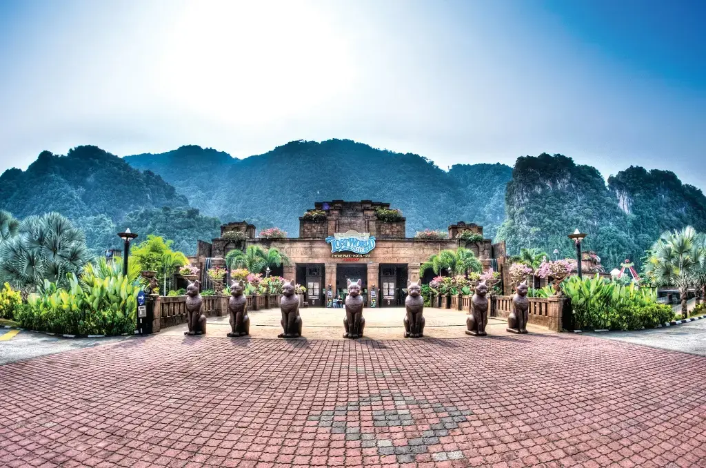 The entrance to The Lost World of Tambun