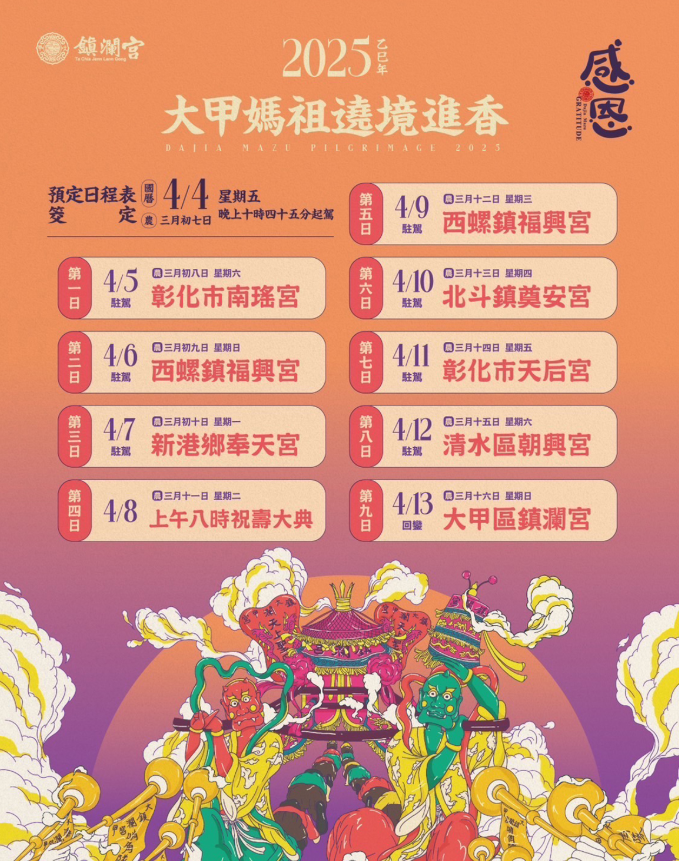 大甲媽祖繞境