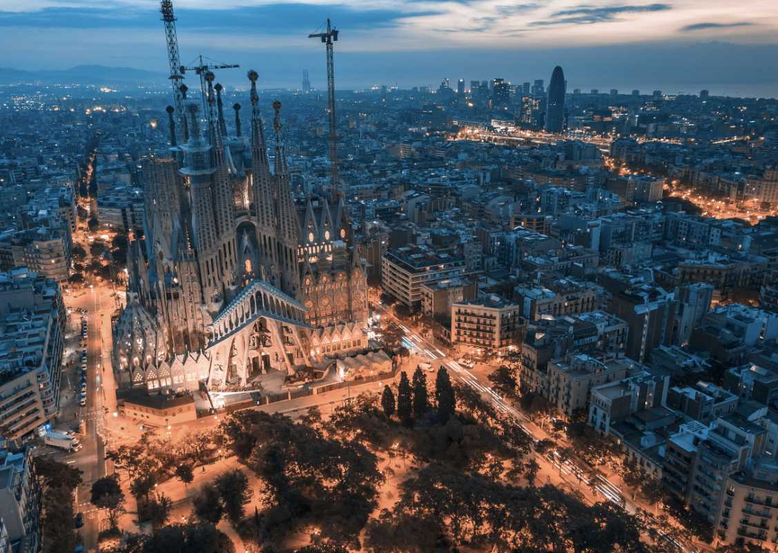 巴塞隆納（西班牙）：聖家堂 