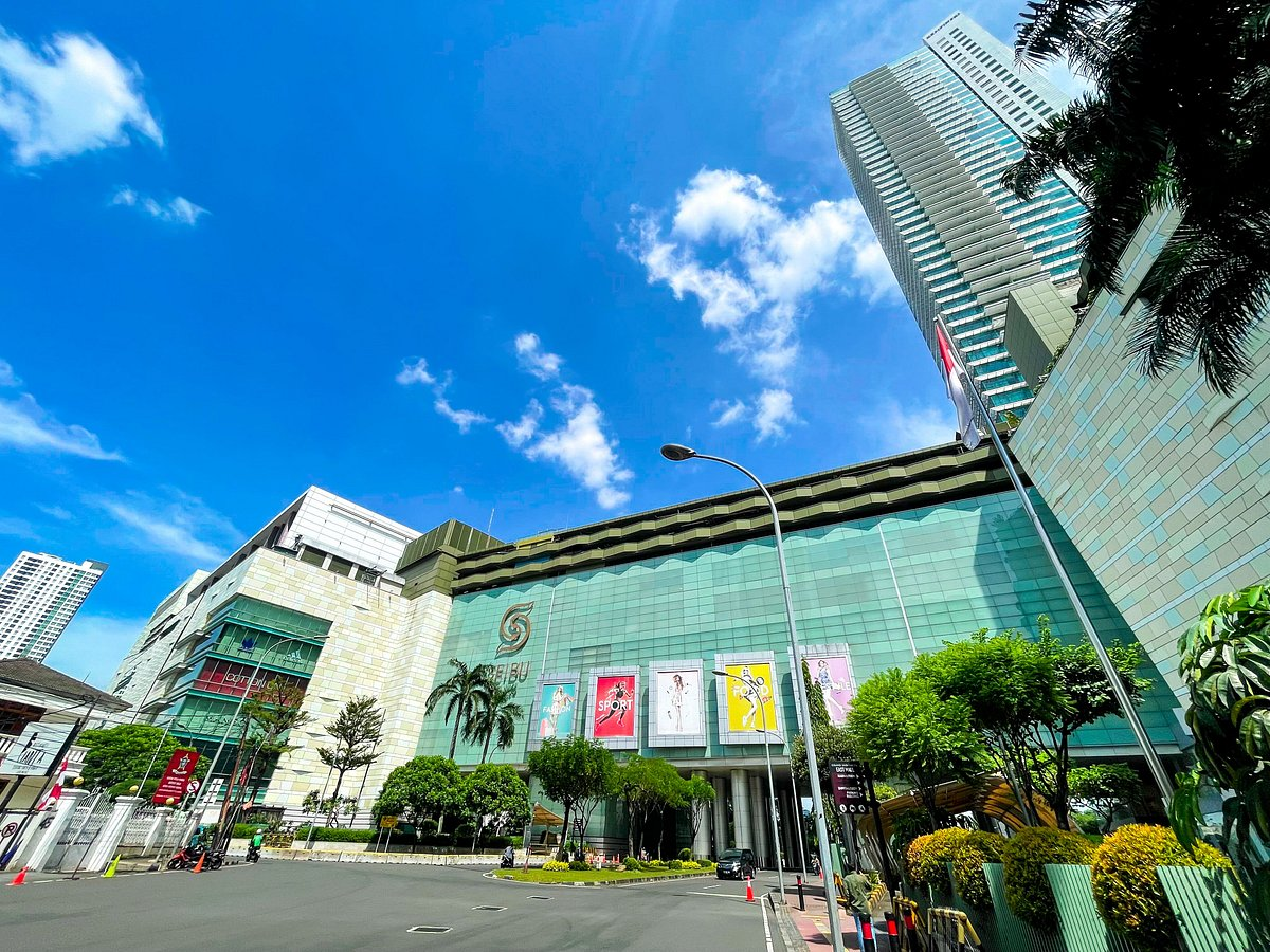 A panoramic view of a mall in Jakarta