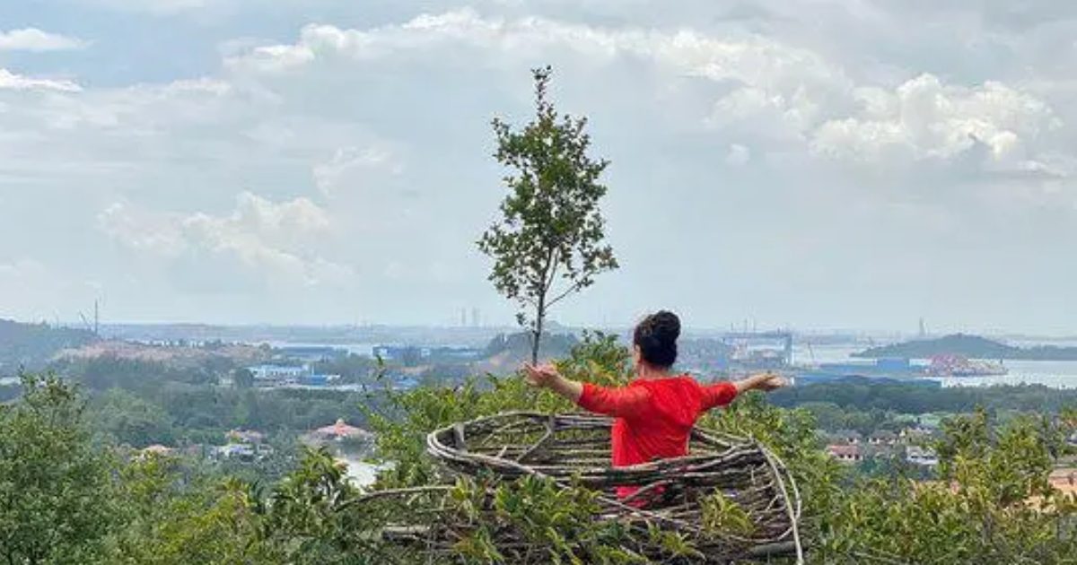 scene at Tebing Langit