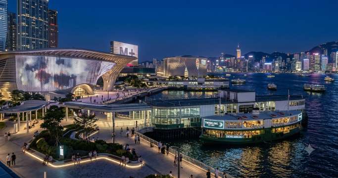 West Kowloon Cultural District Waterfront
