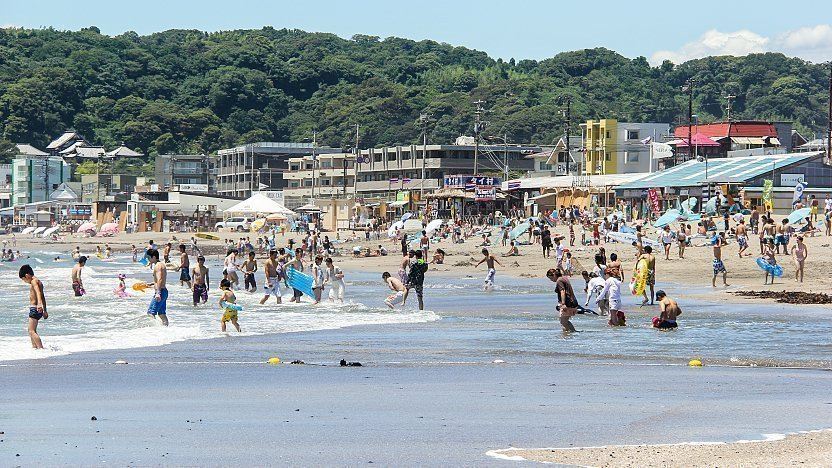가마쿠라 여행 코스, 유이가하마 해변