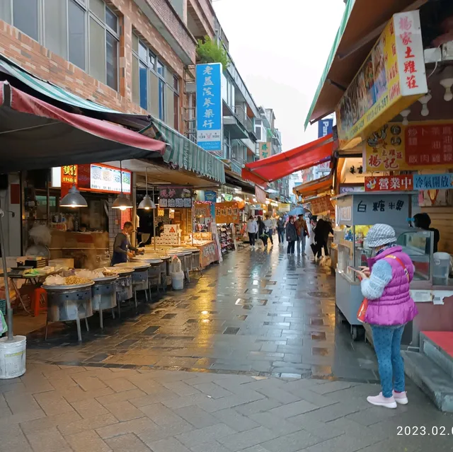 野柳地質公園, 美食, 金山老街