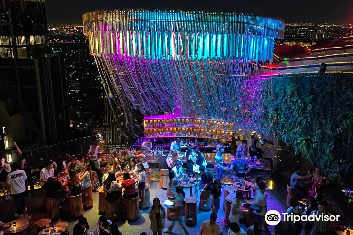曼谷 BTS 景點 #3 高空酒吧 Tichuca Rooftop Bar