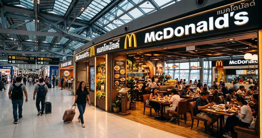 Bangkok Suvarnabhumi Airport Restaurants