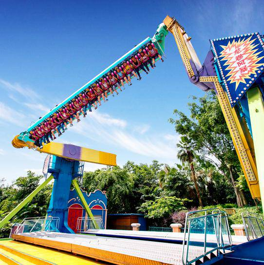 長隆歡樂世界, 機動遊戲,  必玩遊樂設施