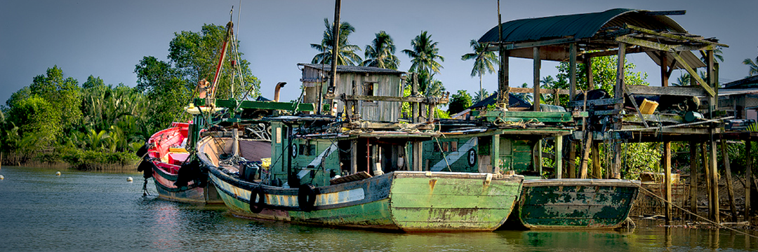 A beautiful and rustic little fishing village in Kuala Terengganu
