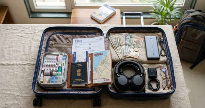 Essential Items, Valuables, and International Travel Preparations